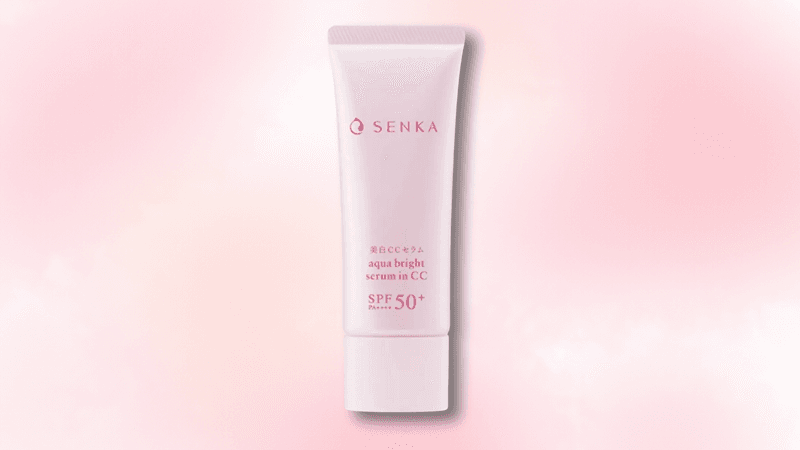 Kem chống nắng Senka White Beauty Serum In CC SPF 50 PA++++