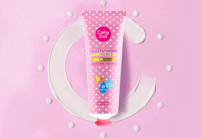 Kem chống nắng Cathy Doll L-Glutathione Magic Cream SPF50 PA+++ 60ml