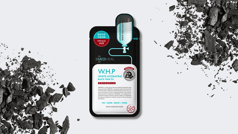 Mediheal W.H.P White Hydrating Black Mask EX