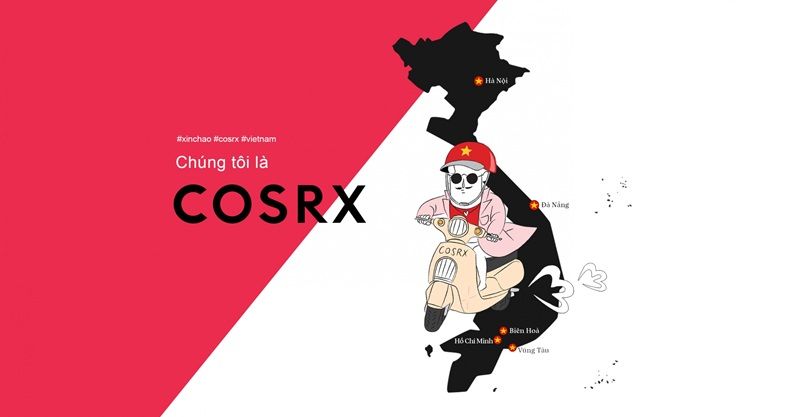 Địa chỉ 5: Website chính thức của hãng COSRX tại Việt Nam