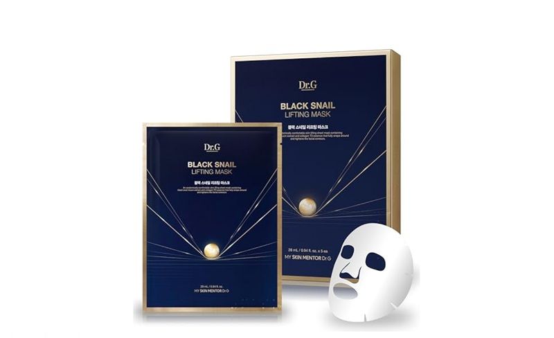 Mặt nạ dưỡng da Dr.G Black Snail Lifting Mask