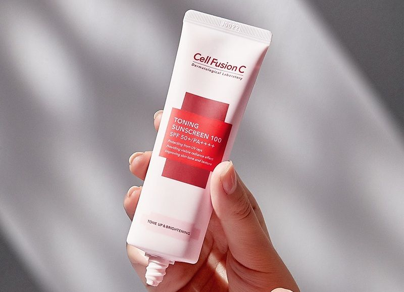 Cell Fusion C Toning Sunscreen 100 SPF 50+/PA++++ (Màu hồng)