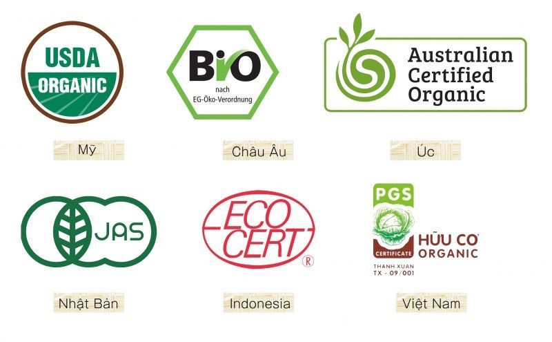 ác chứng nhận như USDA Organic, ECOCERT... là dấu hiệu cho thấy sản phẩm đã được kiểm định nghiêm ngặt về nguồn gốc và thành phần.