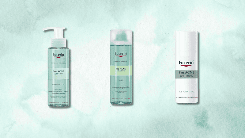 Bộ sản phẩm Eucerin ProAcne Solution: Chuyên trị mụn dược mỹ phẩm