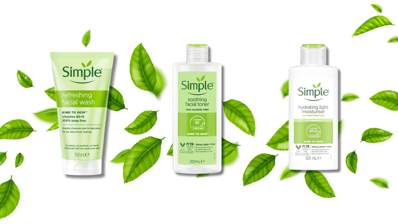 Bộ sản phẩm Simple Kind To Skin: Dành cho người mới bắt đầu