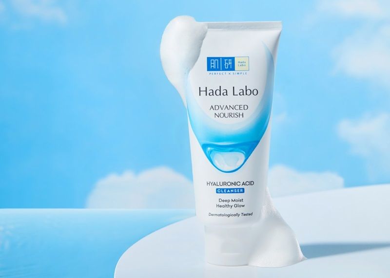 Hada Labo Advanced Nourish Hyaluronic Acid Cleanser 80g