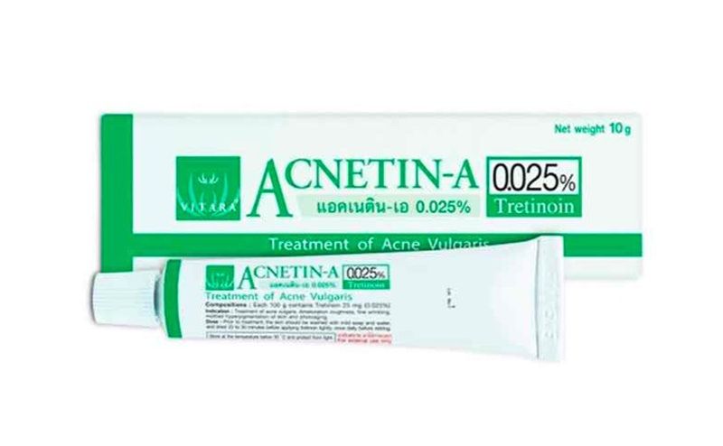 Tretinoin Acnetin-A 0.025% (Gel) – Dạng Gel nhẹ cho da nhạy cảm