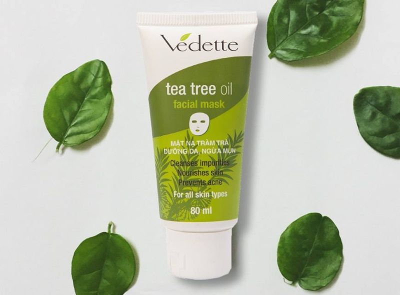 Vedette Tea Tree Oil & Mud Facial Mask