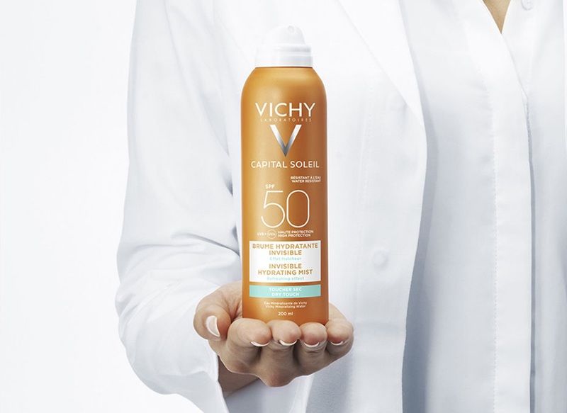 Vichy Ideal Soleil Invisible Hydrating Mist SPF50