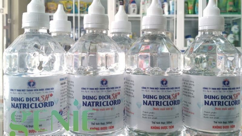 Nước muối sinh lý 0.9% (Chuẩn y tế): Lựa chọn DUY NHẤT và an toàn