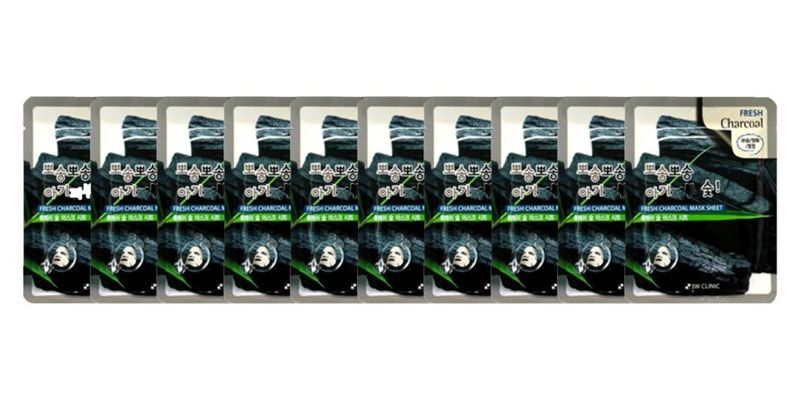 3W Clinic Charcoal Mask Sheet