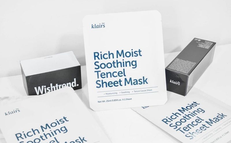 Mặt nạ giấy Klairs Rich Moist Soothing Tencel Sheet Mask