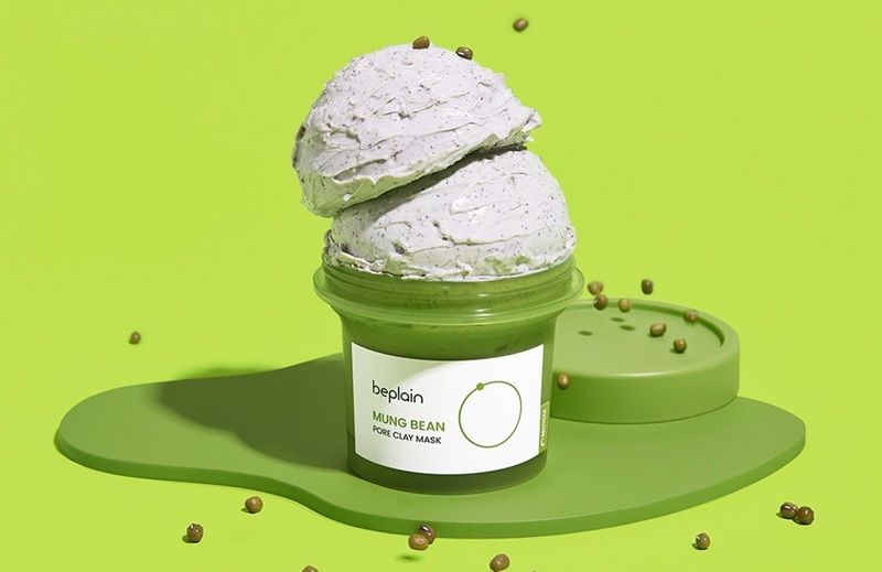 Mặt nạ đất sét Beplain Mung Bean Pore Clay Mask