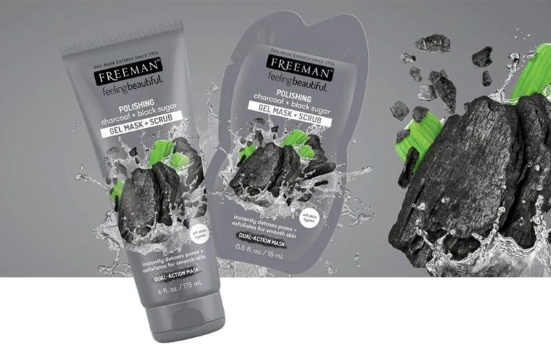 Freeman Polishing Charcoal & Black Sugar Gel Mask