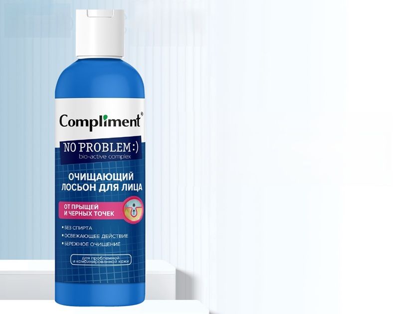 Toner Compliment No Problem BHA - ZinC - Niacinamide 200ml