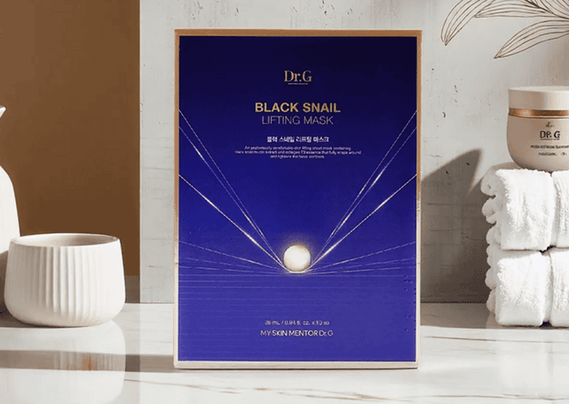 Dr.G Black Snail Lifting Mask - Mặt nạ nâng cơ, chống lão hóa