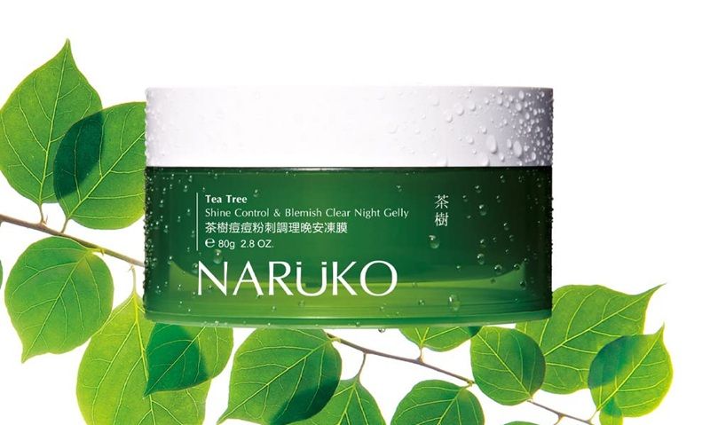 Naruko Tea Tree Shine Control & Blemish Clear Night Gelly