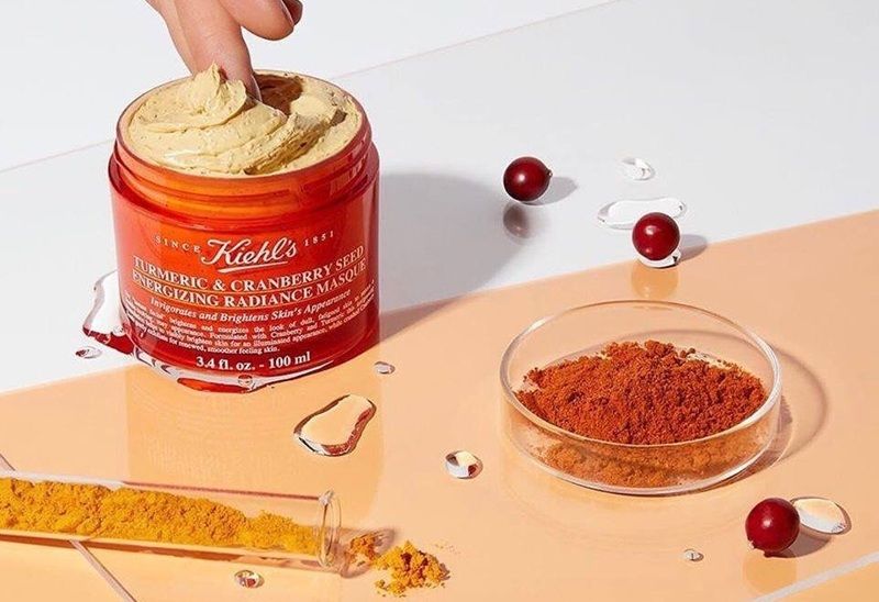 Mặt nạ nghệ Kiehl's Turmeric & Cranberry Seed Energizing Radiance Masque