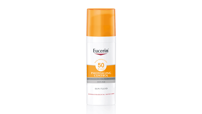 Kem chống nắng Eucerin Sun Fluid Photoaging Control SPF50+