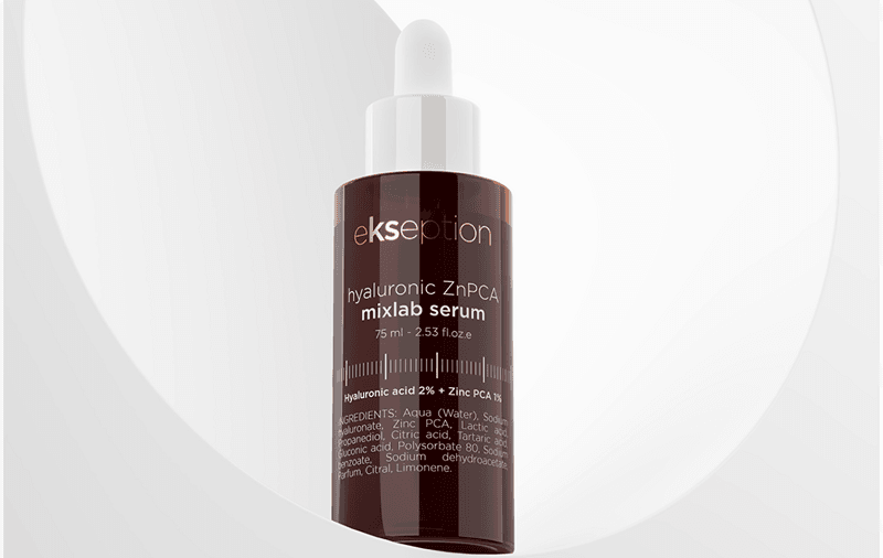 Serum Ekseption Kẽm ZNPCA Hyaluronic Mixlab 75ml hỗ trợ kiểm soát dầu nhờn, dưỡng ẩm cho da mịn màng