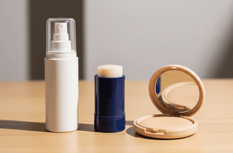 Gợi ý sản phẩm dặm lại kem chống nắng trên lớp makeup