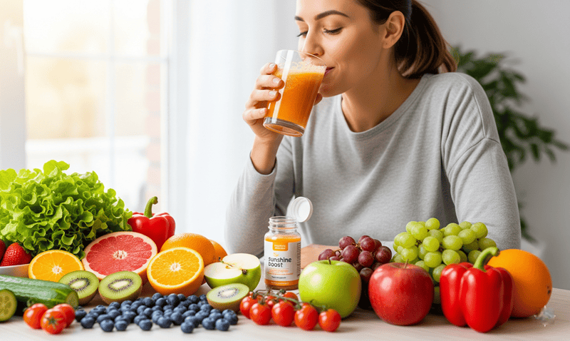 Chống nắng từ bên trong và phục hồi da sau chuyến đi