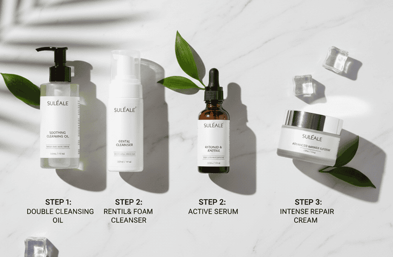 Quy trình ban đêm: Tập trung vào làm sạch + tái tạo + phục hồi