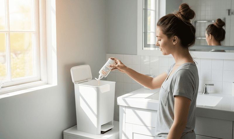 Nếu bị tách nước nghiêm trọng: Nên bỏ đi và không nên cố dùng để tránh các rủi ro cho da