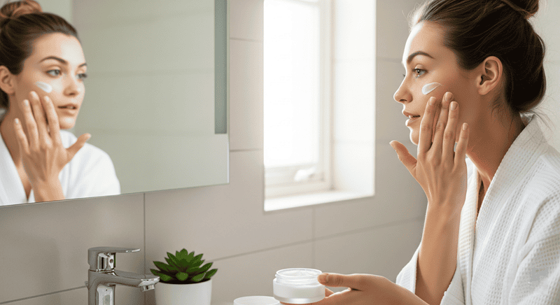 Ban ngày: Da cần lớp màng bảo vệ, mỏng nhẹ để không gây bí da, phù hợp để trang điểm