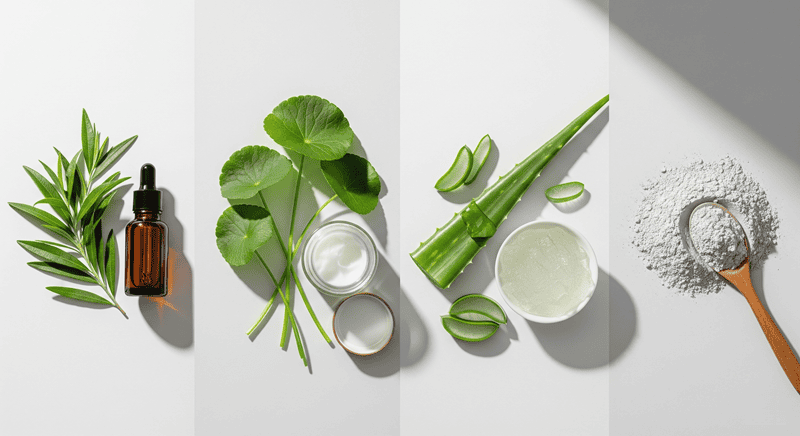 Thành phần lành tính: Ưu tiên chiết xuất từ thiên nhiên