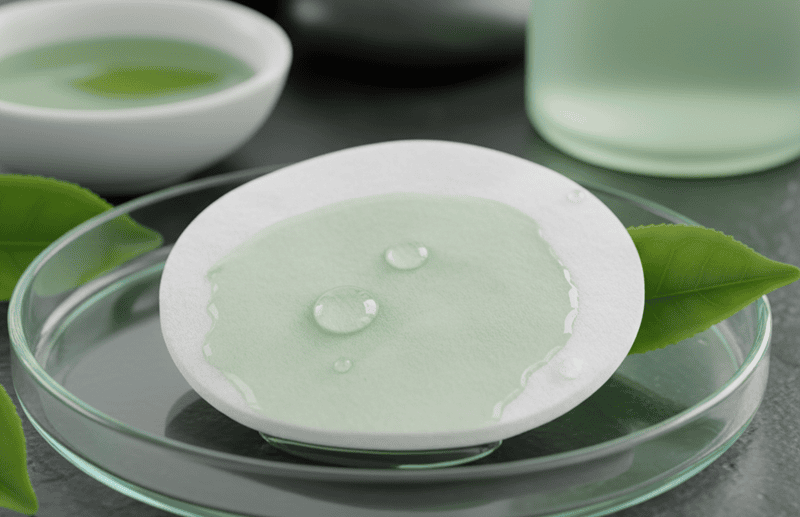 Công thức 4: Mặt nạ trà xanh/trà cúc la mã (Kháng viêm, chống oxy hóa)