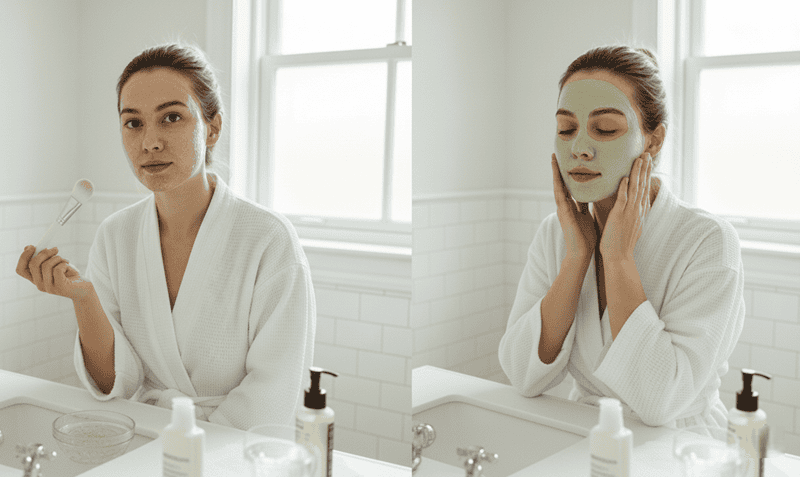 Công thức 2: Exfoliate & Soothe (Tẩy tế bào chết & Làm dịu)