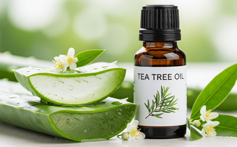 Mặt nạ nha đam và tinh dầu tràm trà