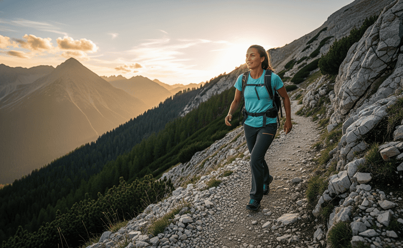 Khi leo núi/đi bộ đường dài