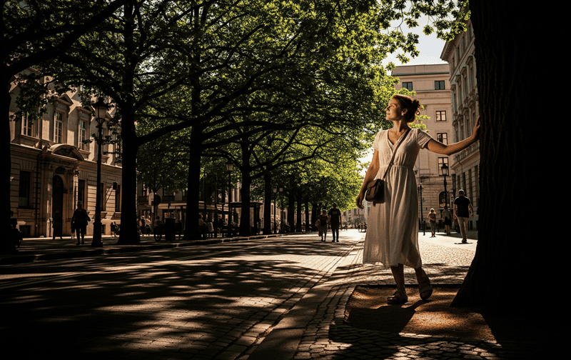 Khi tham quan thành phố