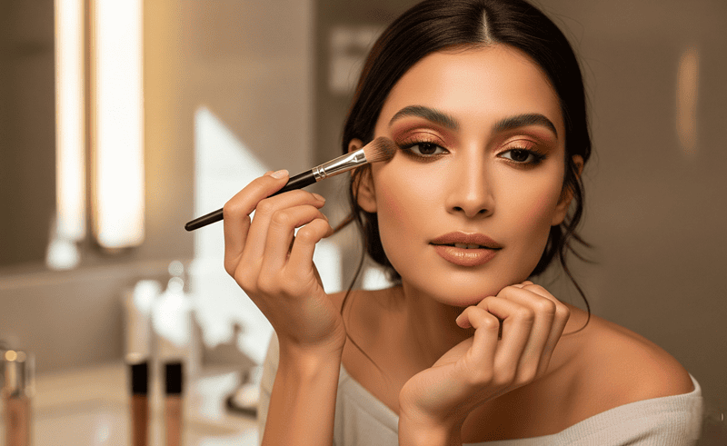 Bước 5: Che khuyết điểm & các bước makeup khác