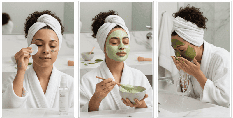 Quy trình đắp mặt nạ 3 bước