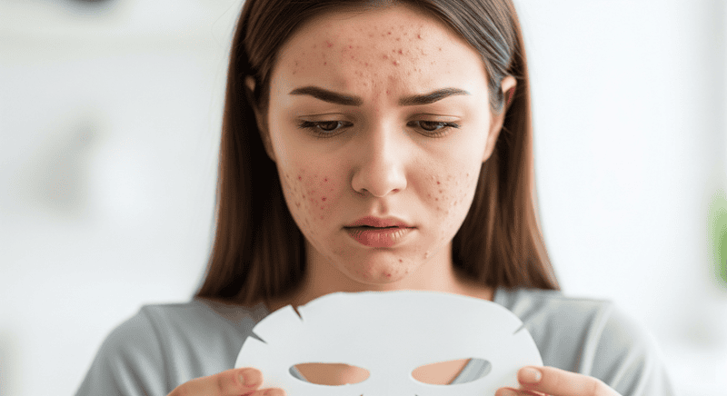 Nguyên nhân 2: Dị ứng với thành phần trong mặt nạ