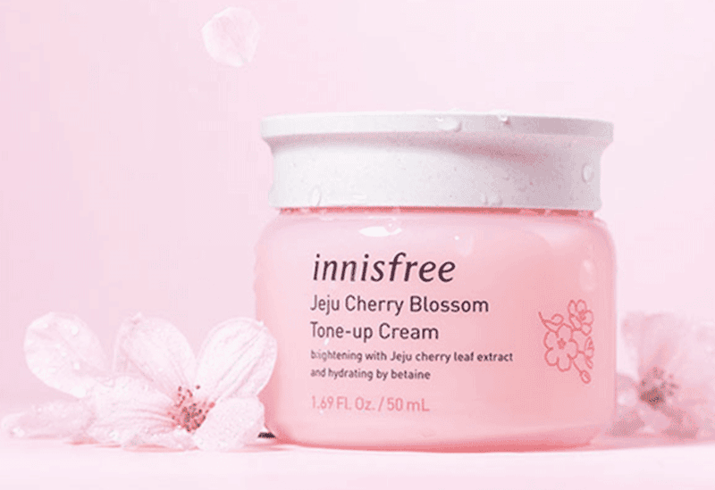 Kem Dưỡng Trắng Da Innisfree Jeju Cherry Blossom Tone Up Cream