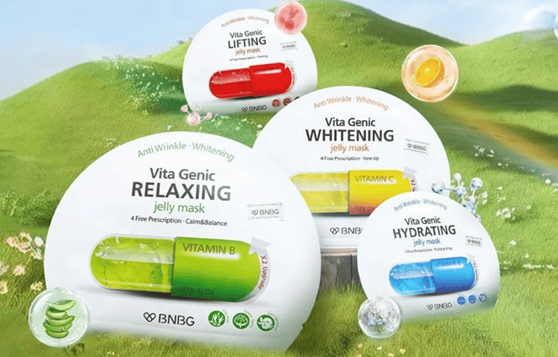 Mặt Nạ Giấy BNBG Vita Genic Jelly Mask Whitening