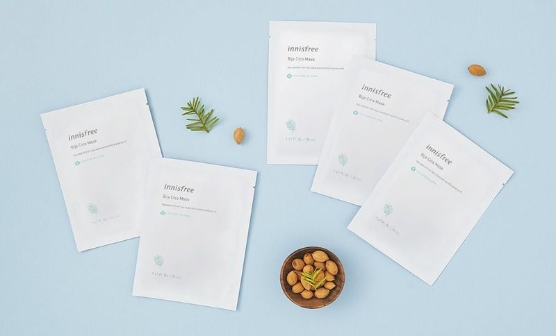Mặt Nạ Giấy Innisfree Bija Cica Sheet Mask