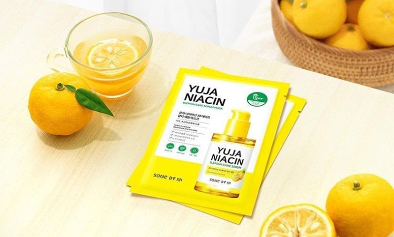 Mặt Nạ Giấy Some By Mi Yuja Niacin 30 Days Blemish Care Serum Mask