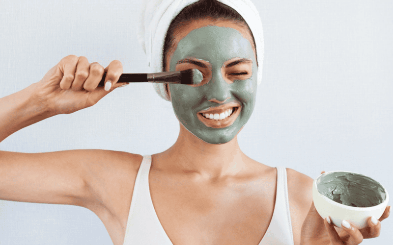 mặt nạ đất sét