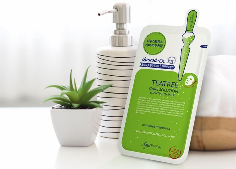 Mặt Nạ Mediheal Teatree Healing Solution Essential Mask EX