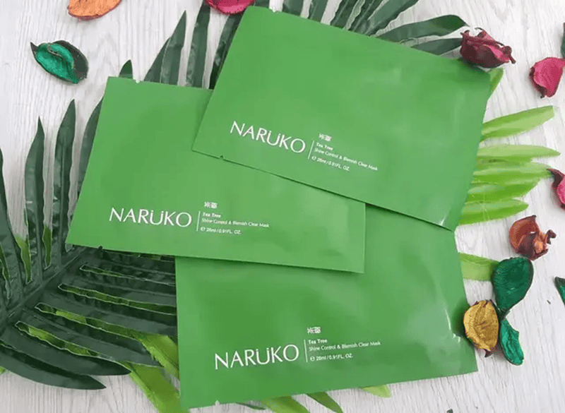 Naruko Tea Tree Shine Control and Blemish Clear Mask