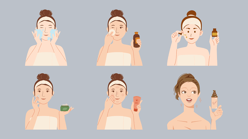 Để phát huy tối đa công dụng của nước hoa hồng, bạn cần tuân thủ một quy trình chăm sóc da khoa học.