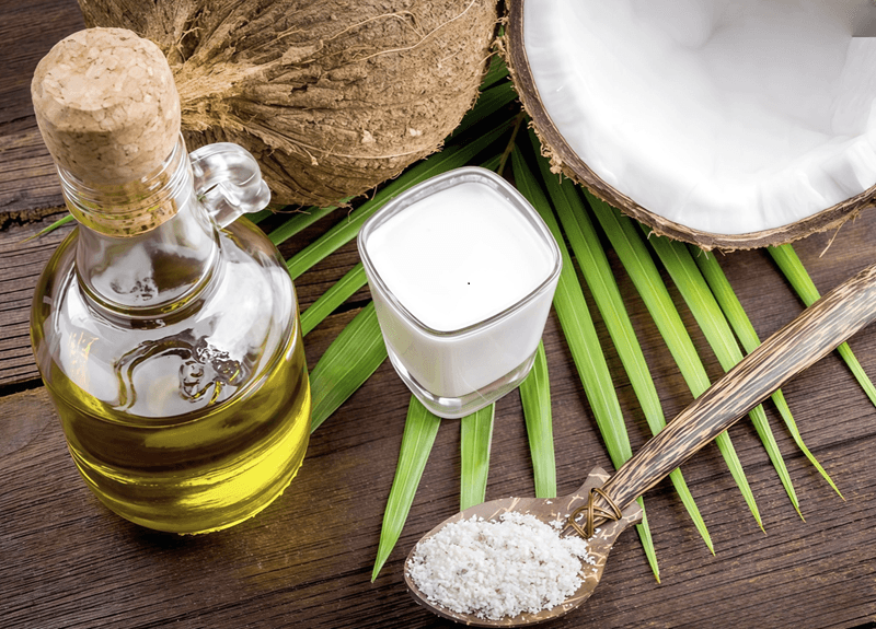 Dầu dừa còn chứa các chất chống oxy hóa tự nhiên khác