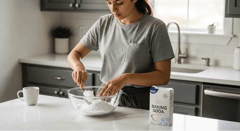 Không nên áp dụng công thức này quá thường xuyên vì baking soda có thể làm khô da
