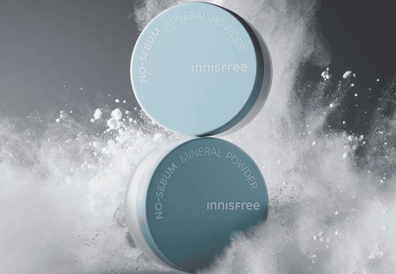 Phấn phủ: Phấn phủ innisfree No Sebum Mineral Powder
