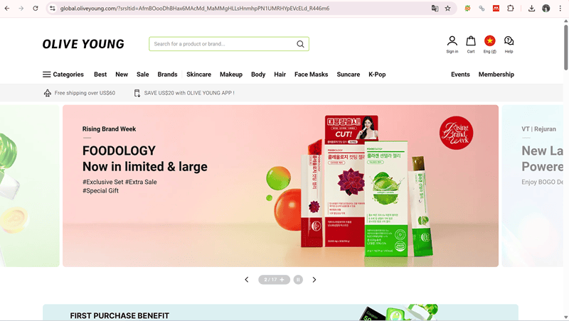 Olive Young (global.oliveyoung.com)